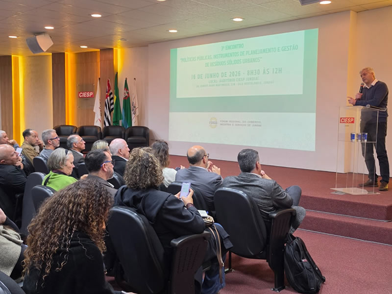 Registro institucional do 3º Encontro Lixo: Oportunidades e Desafios